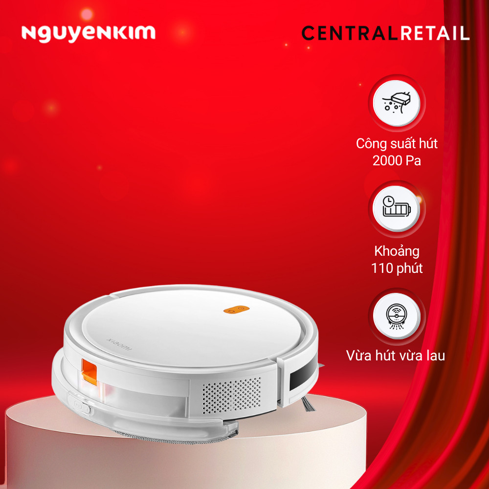 Robot hút bụi lau nhà Xiaomi E5