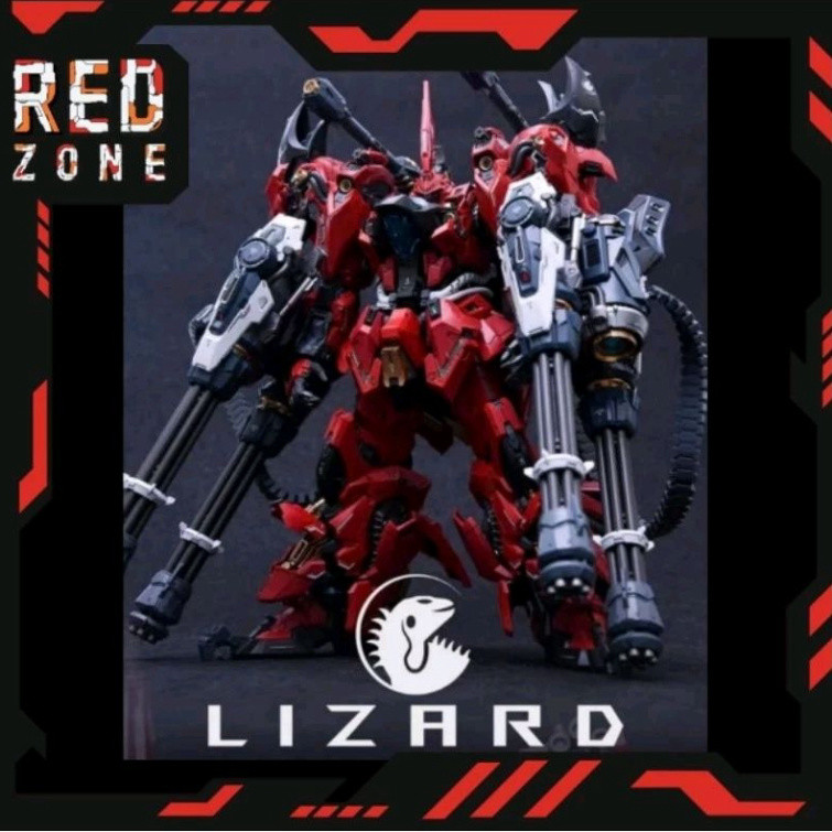 [Hàng Sẵn] Mô hình lắp ráp tỷ lệ 1/100 Lizard INERA ( THẰN LẰN LỬA ) hãng IN ERA+ (Kèm Base Và Decal