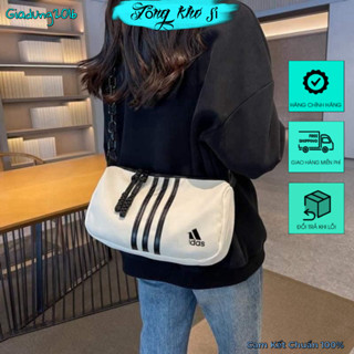  Túi xách nữ 🌏FREE SHIP🌎 túi đeo chéo  3 sọc đen trắng thời trang công sở Hàn Quốc đeo chéo hot trend vải dù -giadung2016 