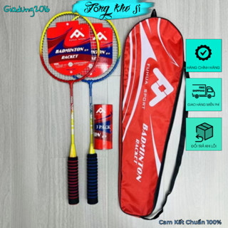 Bộ 2 vợt cầu lông nội địa trung LIMITED kèm bao đựng tặng kèm hộp 3 cầu ( Tuyển Sỉ )