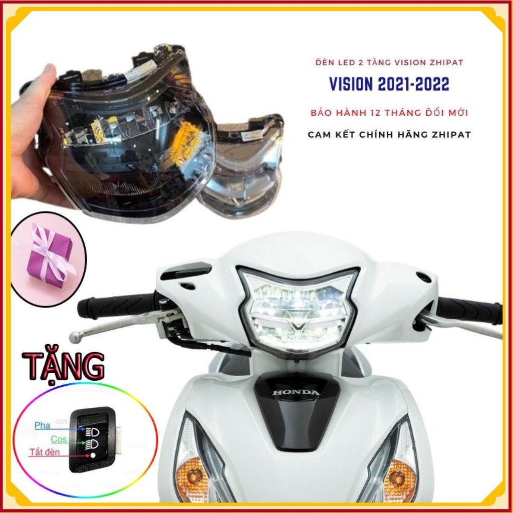 Đèn Led 2 Tầng Zhipat Cho Vision 2021-2025