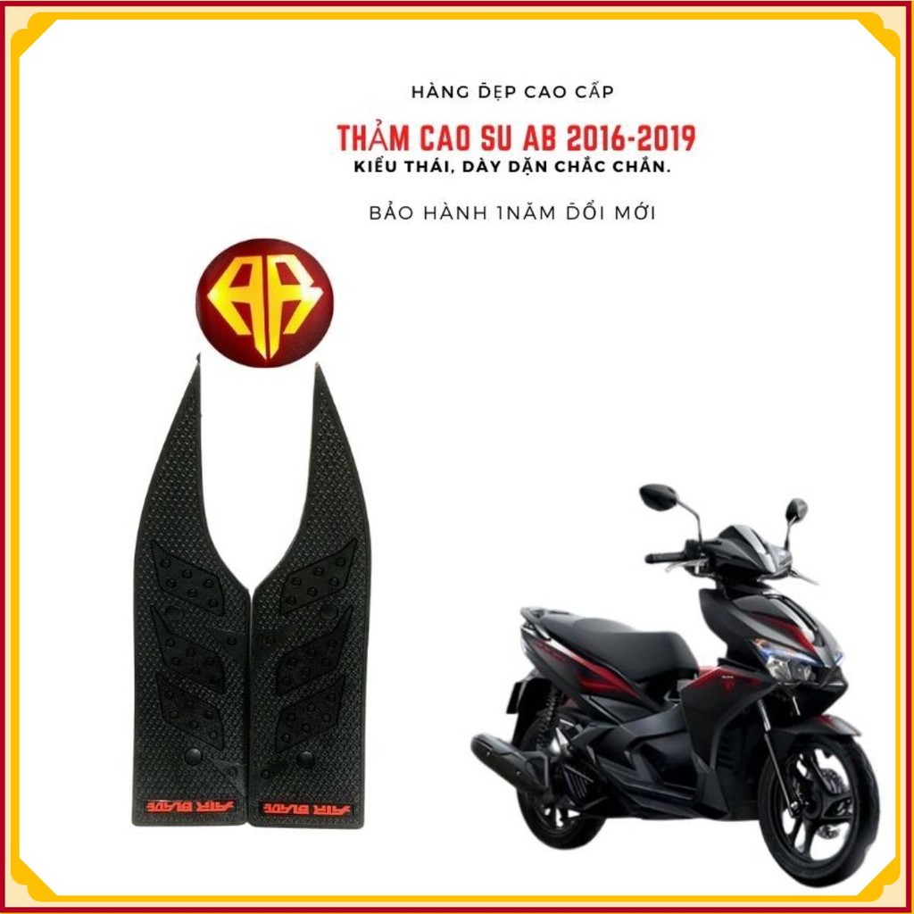 [ ab 2016-2019]Thảm lót sàn xe Honda Airblade 2016,2017,2018,2019, thảm xe ab2016, ab2017, ab2018, a