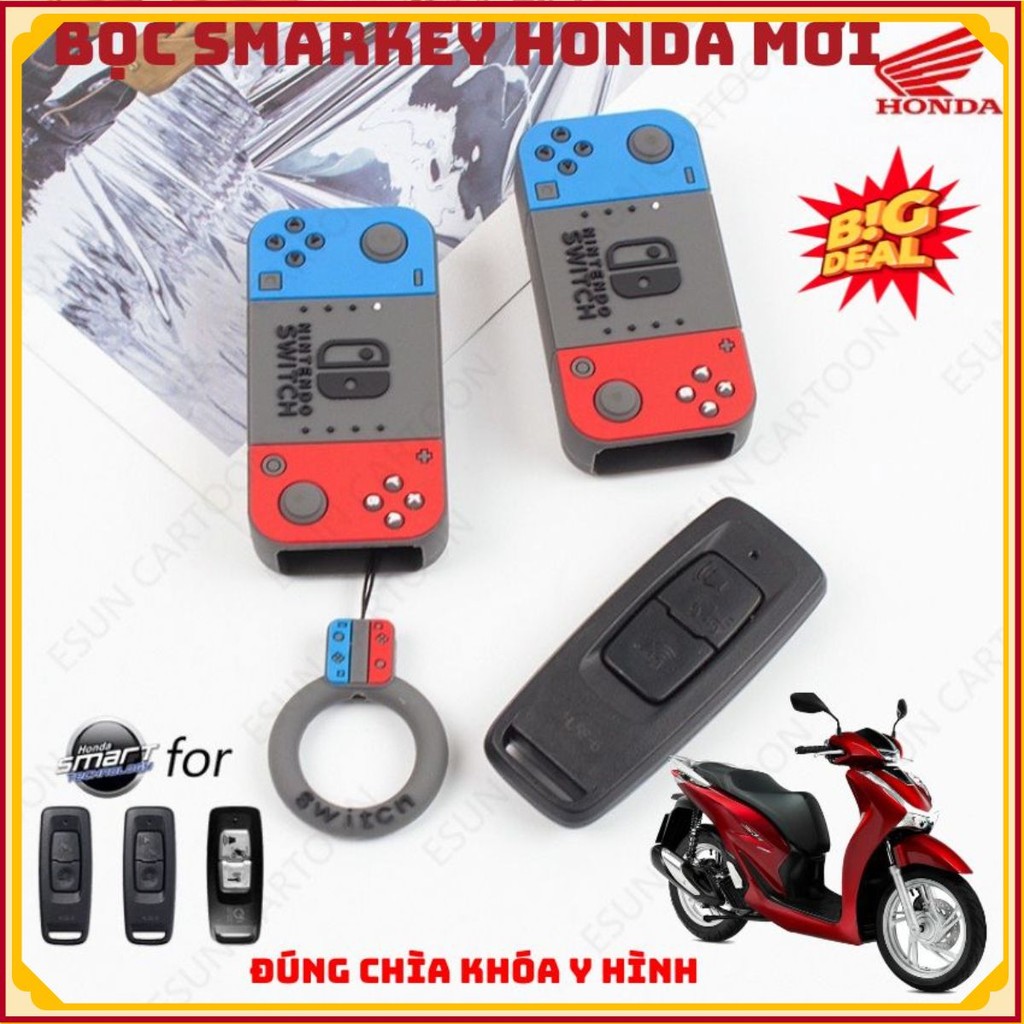Bọc Chìa Khoá Smartkey Honda SH 2025, AirBlade 2025, Winner X 2025, PCX 160, Vario 160