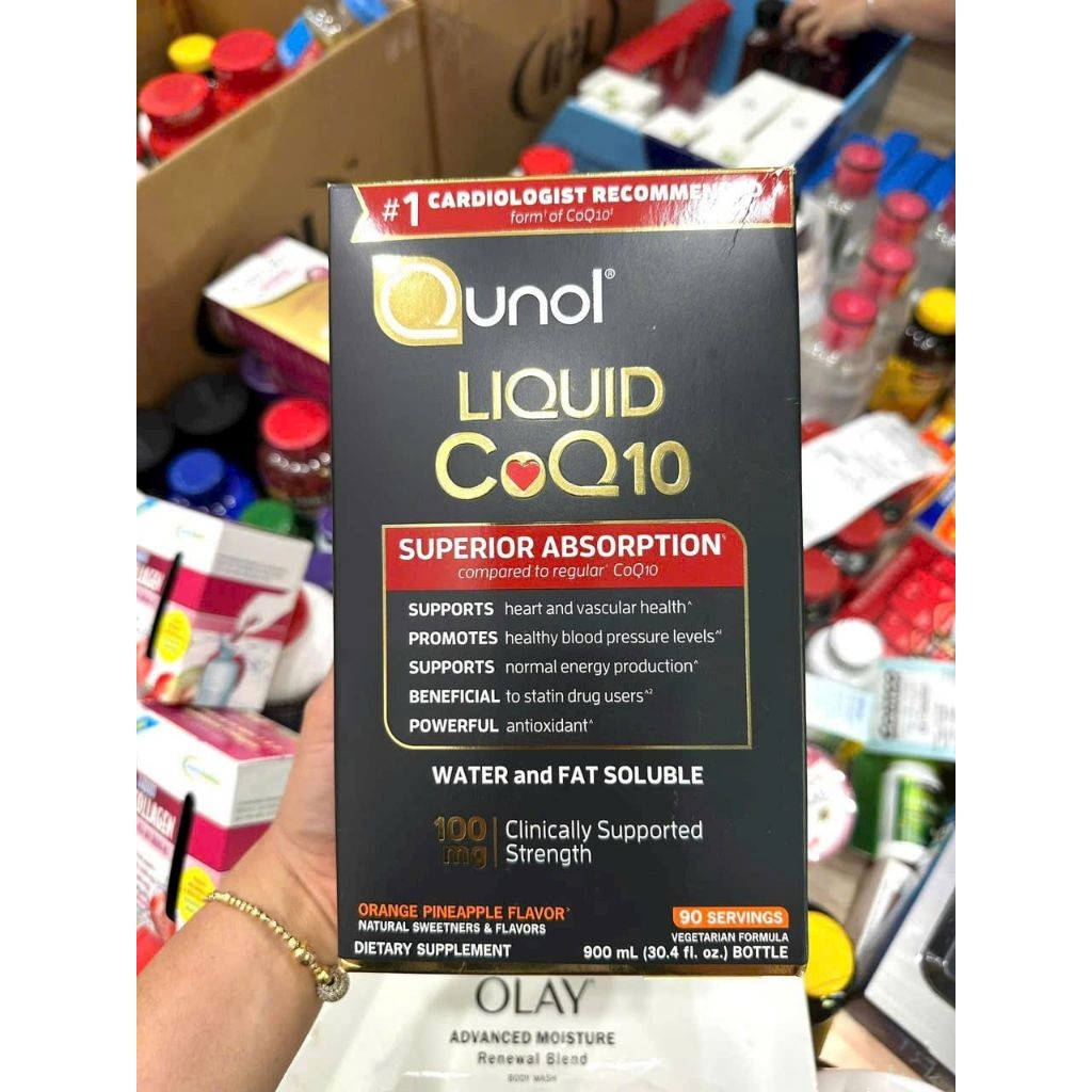 Qunol - Liquid Coq10 (Bổ Tim Dạng Nước 900ml ) Của Mỹ