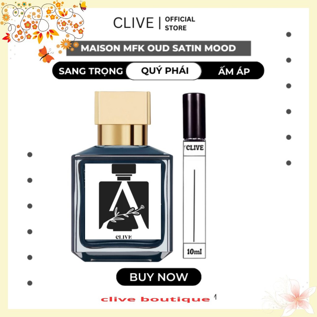 Nước hoa Oud Satin Mood EDP hương gỗ trầm 62