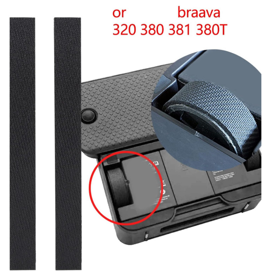 [Bán Chạy] Lốp bánh xe robot iRobot Braava 380/381/380t chống trượt - Sản phẩm chất lượng hàng đầu.