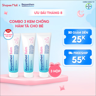 Combo 3 Kem Chống Hăm BEPANTHEN Balm Dạng Kem Mỡ Tuýp 30G x3