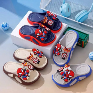  Dép lê siêu nhân cho bé trai  dép quai ngang trẻ em siêu nhẹ bền êm chân mẫu 2025 size 24-35 hàng hót trend 010 