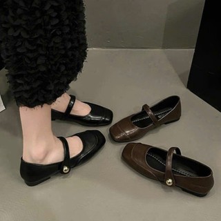 Giày Búp Bê Nữ, Giày Nữ Quai Đính Ngọc Thời Trang Phong Cách Hàn Quốc - N08
