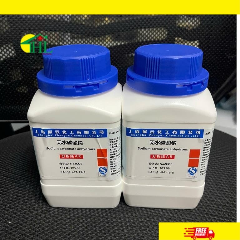 Hóa chất : Sodium Carbonate Na2CO3 500g T.Quốc