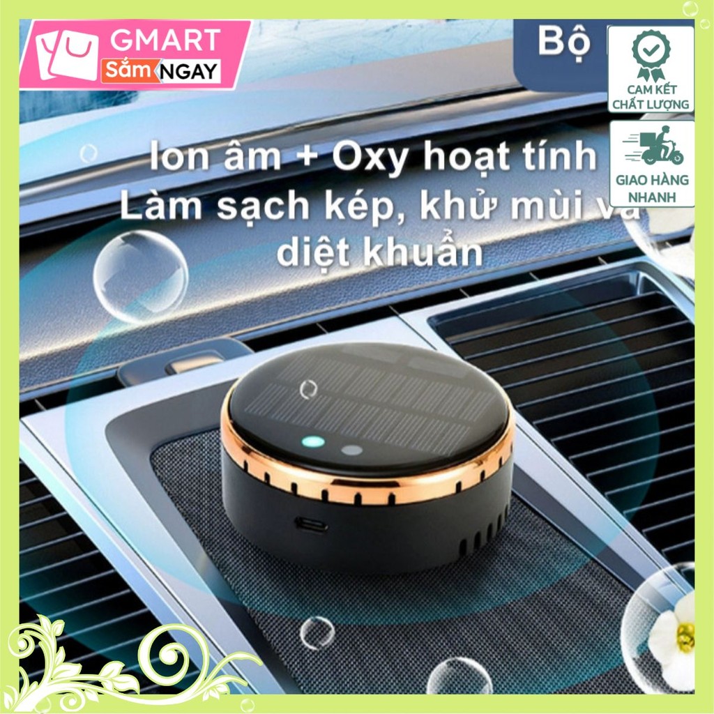Gmart Máy lọc không khí ô tô năng lượng mặt trời Solar Air Modern Home decor tinh tế