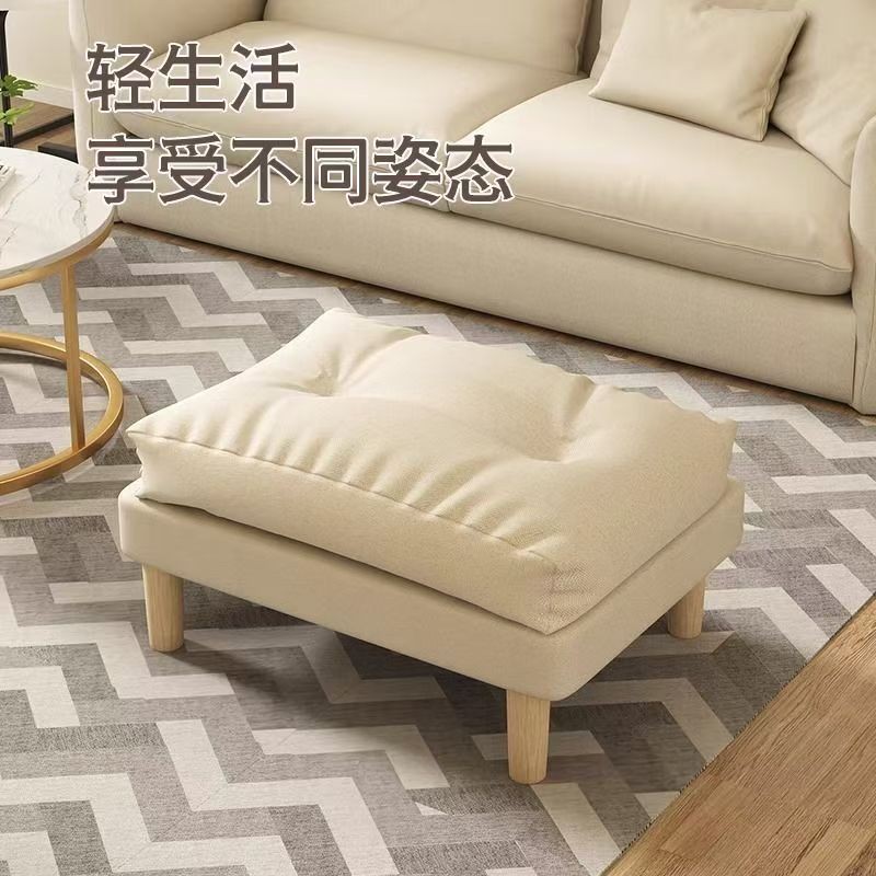 【Giảm mệt mỏi chân】Ghế đôn gỗ đơn giản Bắc Âu có thể kéo dài, ghế thay giày, ghế sofa lười, ghế dài