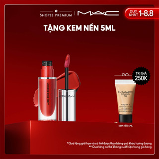 Son kem siêu lì MAC Locked Kiss Ink 24H Lipcolour lên màu chuẩn sắc nhẹ môi và không trôi