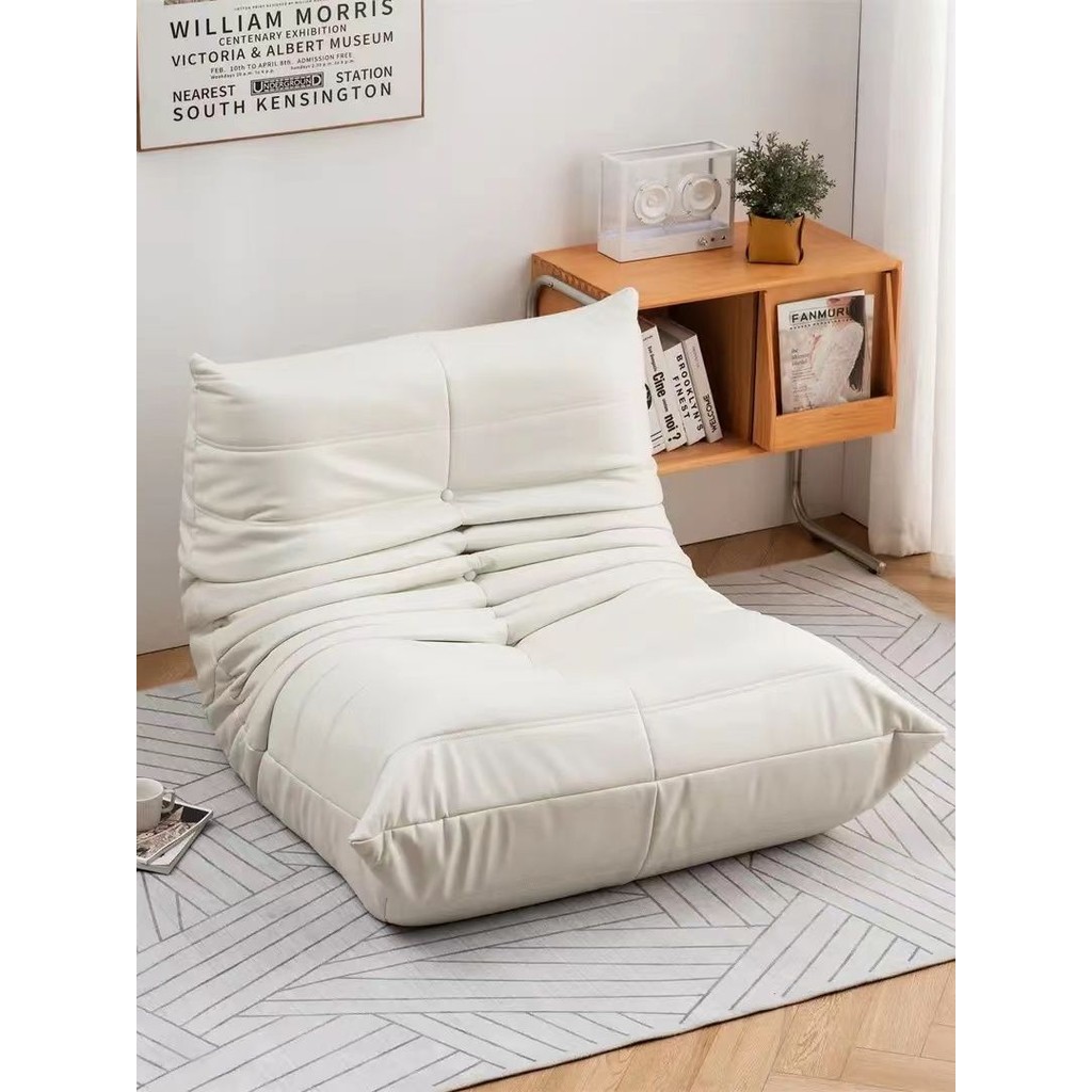 Ghế sofa thiết kế Caterpillar phòng khách, ghế đơn thư giãn ban công, ghế sofa đơn ngả lưng