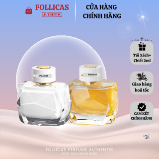 [ Chính Hãng ] Nước Hoa Nữ Mon Vàng, Trắng Signature EDP 90ml - Hương thơm nhẹ nhàng quyến rũ | Follicas