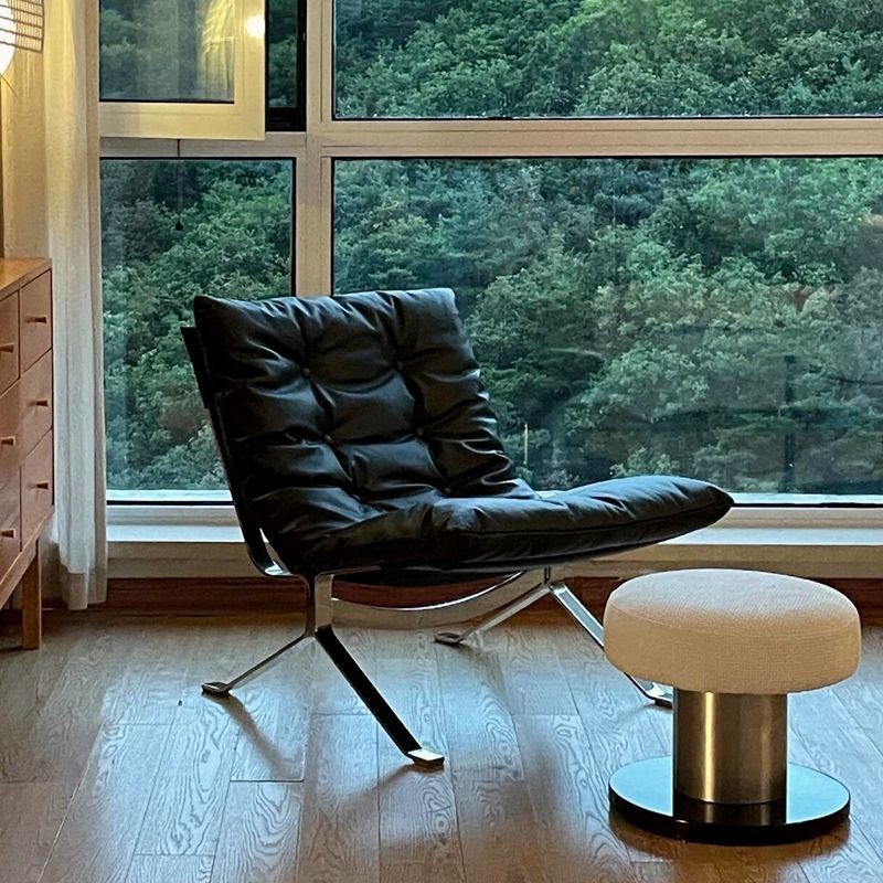 Ghế thư giãn Ohm cho phòng khách tại nhà, ghế sofa sang trọng nhẹ, ghế sofa lười Barcelona thiết kế 