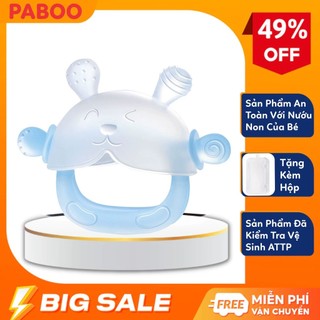 (TTLK) Gặm Nướu Cho Bé Xỏ Tay , giảm ngứa nướu hiệu quả, Chất Liệu Silicone Dễ Thương Siêu Mềm An Toàn Đã Kiểm Tra ATTP