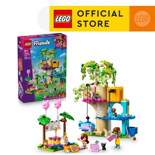  LEGO FRIENDS 42666 Đồ Chơi Lắp Ráp Nhà Cây Và Bữa Tiệc Sinh Nhật Mèo Con  321 chi tiết  