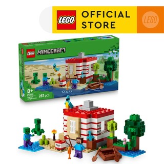 LEGO MINECRAFT 21275 Đồ Chơi Lắp Ráp Pháo Đài TNT Trong Rừng  287 chi tiết  
