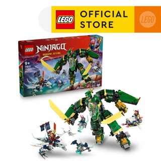  LEGO NINJAGO 71845 Đồ Chơi Lắp Ráp Lloyd Và Chiến Giáp Jet  1112 chi tiết  