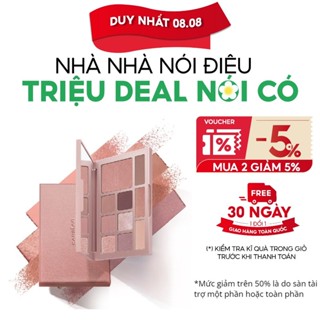 Bảng phấn mắt Carslan 10 màu Phấn má hồng Phấn bắt sáng Tạo khối 12g