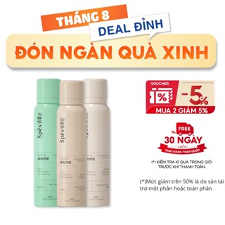 Dầu gội khô SPES dạng xịt 3 tầng hương dưỡng tóc tạo phồng cấp tốc hút dầu không bết dính giữ nếp 8h