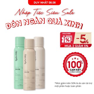 Dầu gội khô SPES dạng xịt 3 tầng hương dưỡng tóc tạo phồng cấp tốc hút dầu không bết dính giữ nếp 8h