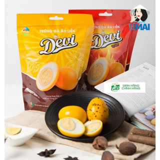  Túi 10 quả Trứng gà ăn liền Devi Dabaco  Ăn vặt bữa sáng bữa phụ  