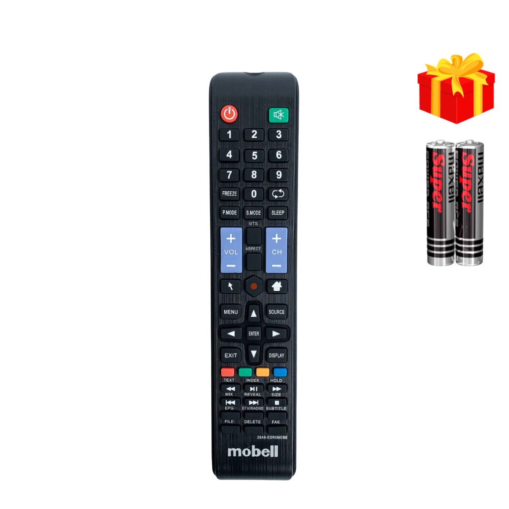 Remote điều khiển tivi Mobell Mã 01, điều khiển TV Mobell các dòng Led / LCD - Tặng kèm pin - GDCT