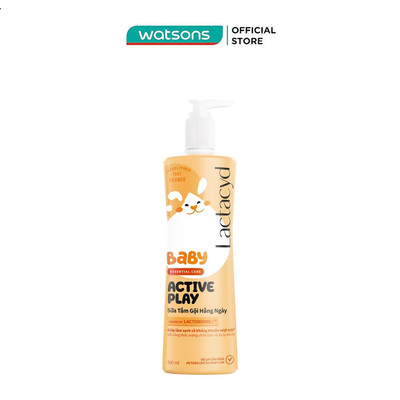 Sữa Tắm Gội Em Bé Lactacyd Active Play 500ml