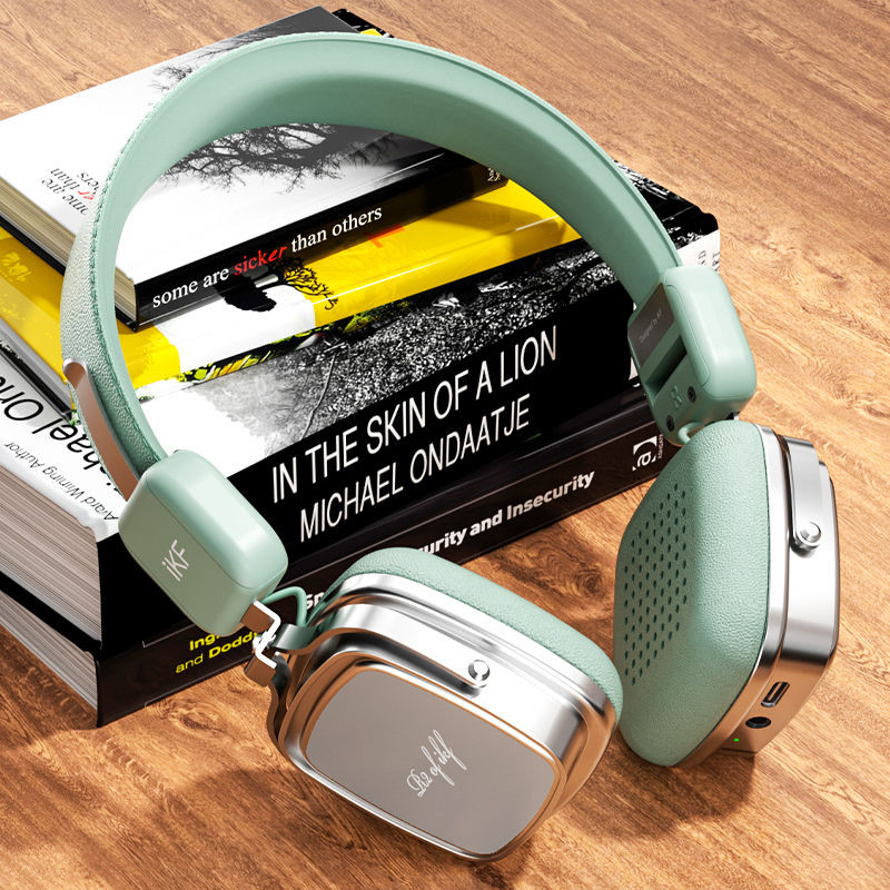 iKF Tai nghe không dây Bluetooth retro y2k Tai nghe nhỏ mới phong cách Nhật Bản thời trang Melad