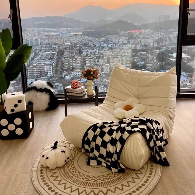 Ghế Sofa Lười Ghế Sofa Caterpillar Ghế Ban Công Ngả Được Phòng Ngủ Sofa Nhỏ Đơn Tatami Ngả Được Ngủ