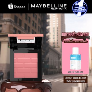 Phấn má hồng mịn lì chuẩn màu Maybelline Fit Me Blush 4.5g