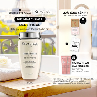 Dầu gội giúp tăng mật độ và làm dày tóc từ bên trong, dành cho nam/ nữ - Kérastase Densité Bain 250ml