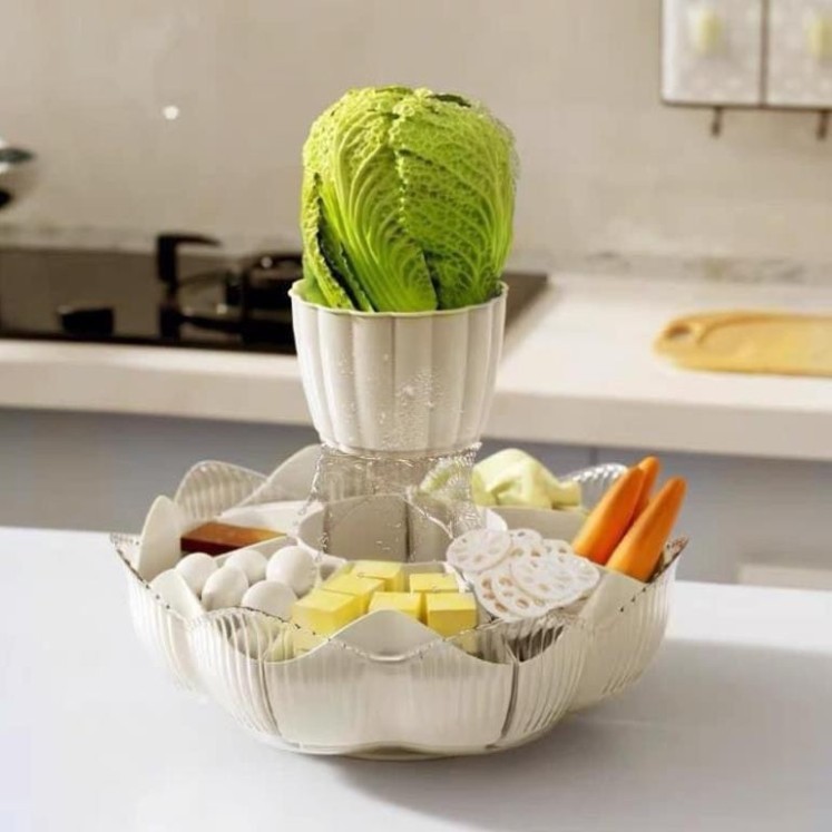 KHAY ĐỰNG ĐỒ ĂN LẨU CÓ ĐẾ XOAY