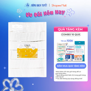 Bông tẩy trang làm sạch da Bông Bạch Tuyết Calla Mềm Mịn 1Kg
