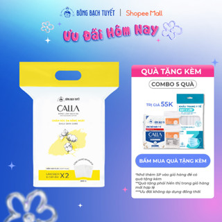 Bông tẩy trang làm sạch da Bông Bạch Tuyết Calla Mềm Mịn 500Gr
