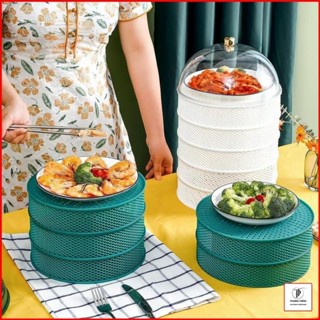  Lồng bàn gấp gọn giữ nhiệt 5 tầng Kami - giải pháp tiết kiệm không gian 