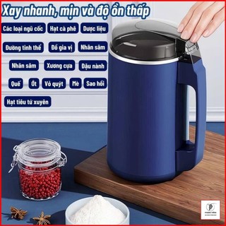 Máy Xay Hạt Khô Đa Năng Cực Nhanh MX06, Máy Xay Bột Ngũ Cốc, Cafe, Các Loại Hạt Cực Nhanh, Máy Xay Bột Mịn Ăn Dặm Cho Bé