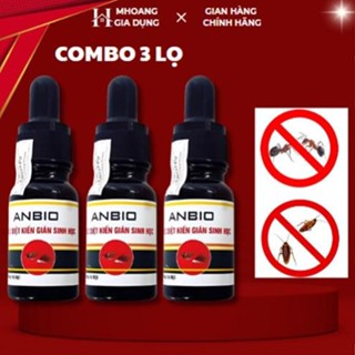 [COMBO 3 LỌ] Thuốc Diệt Kiến - Diệt Gián Sinh Học ANBIO Hiệu Quả 100%