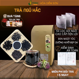 Trà ngũ hắc Velma Food , trà thảo mộc bổ máu , bổ khí huyết, dưỡng tóc