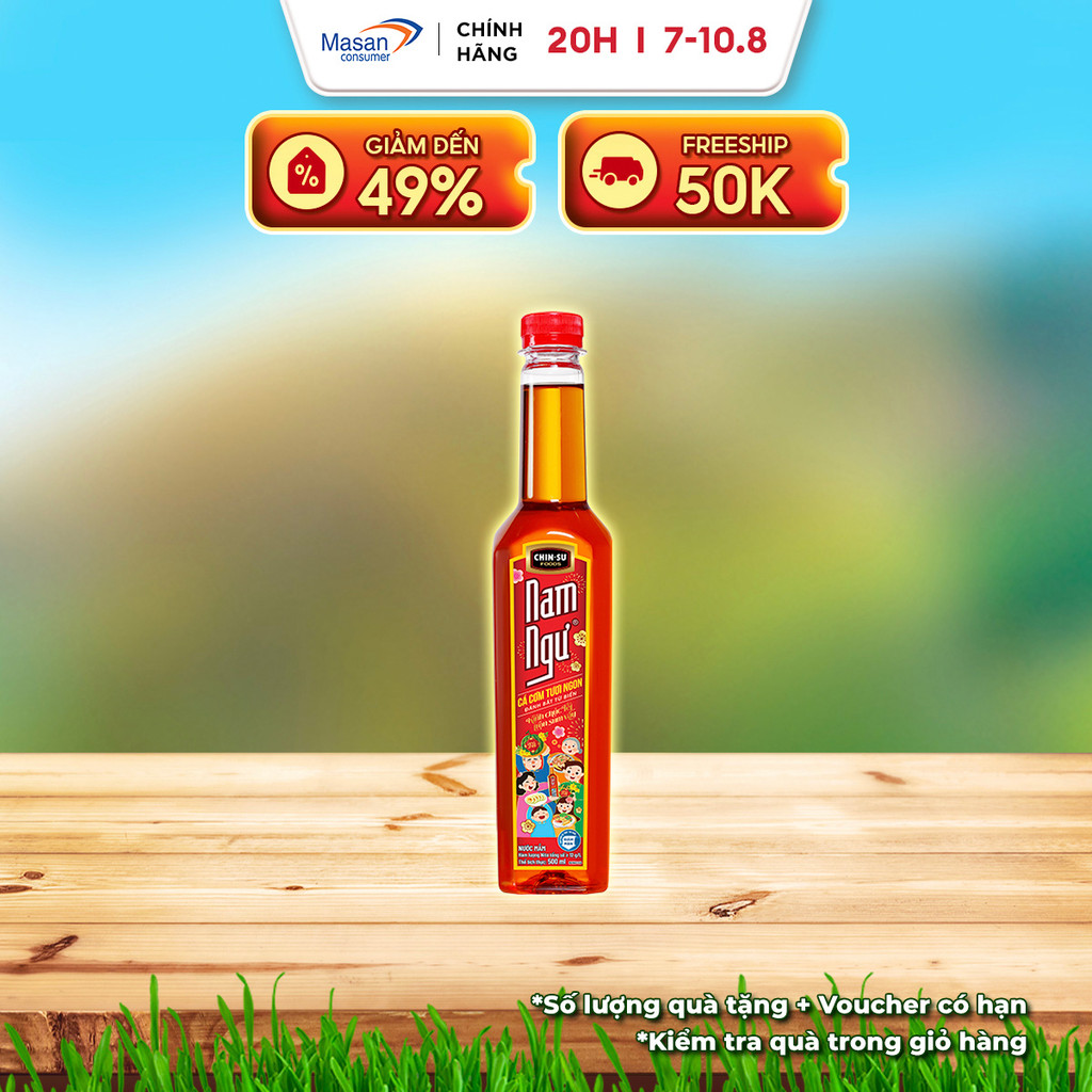 (Chọn loại) Nước mắm Nam Ngư 500ml/750ml/900ml