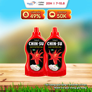 Combo 2 Tương Ớt CHIN-SU 1KG (Bao bì có thể thay đổi theo đợt nhập hàng)