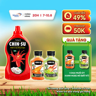 Combo 1 Xốt Muối Ớt Xanh + 1 Xốt Muối Ớt Đỏ + 1 Tương Ớt Chinsu 1Kg