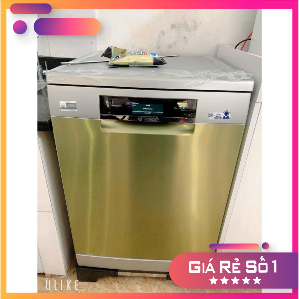 Máy rửa bát Bosch SMS8YCI01E - Seri 8, BH 3 năm, hàng chính hãng