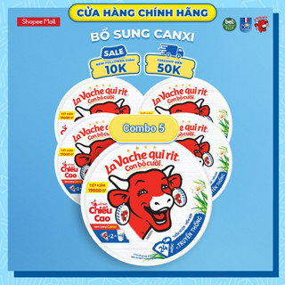 Combo 5 Phô mai Con Bò Cười 24 miếng 336G