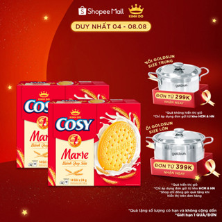 [LIVESTREAM] [BAO BÌ GIAO NGẪU NHIÊN] Bánh Quy Sữa Cosy Marie, Combo 2 Hộp x 336G