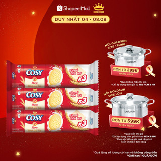 [BAO BÌ GIAO NGẪU NHIÊN] Bánh Quy Sữa Cosy Marie, Combo 3 Gói x 120G