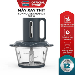 Máy xay thịt Sunhouse SHD5403 Dung tích 1.8L 3 chế độ xay nhuyễn tiện lợi , bảo hành chính hãng 12 tháng trên toàn quốc