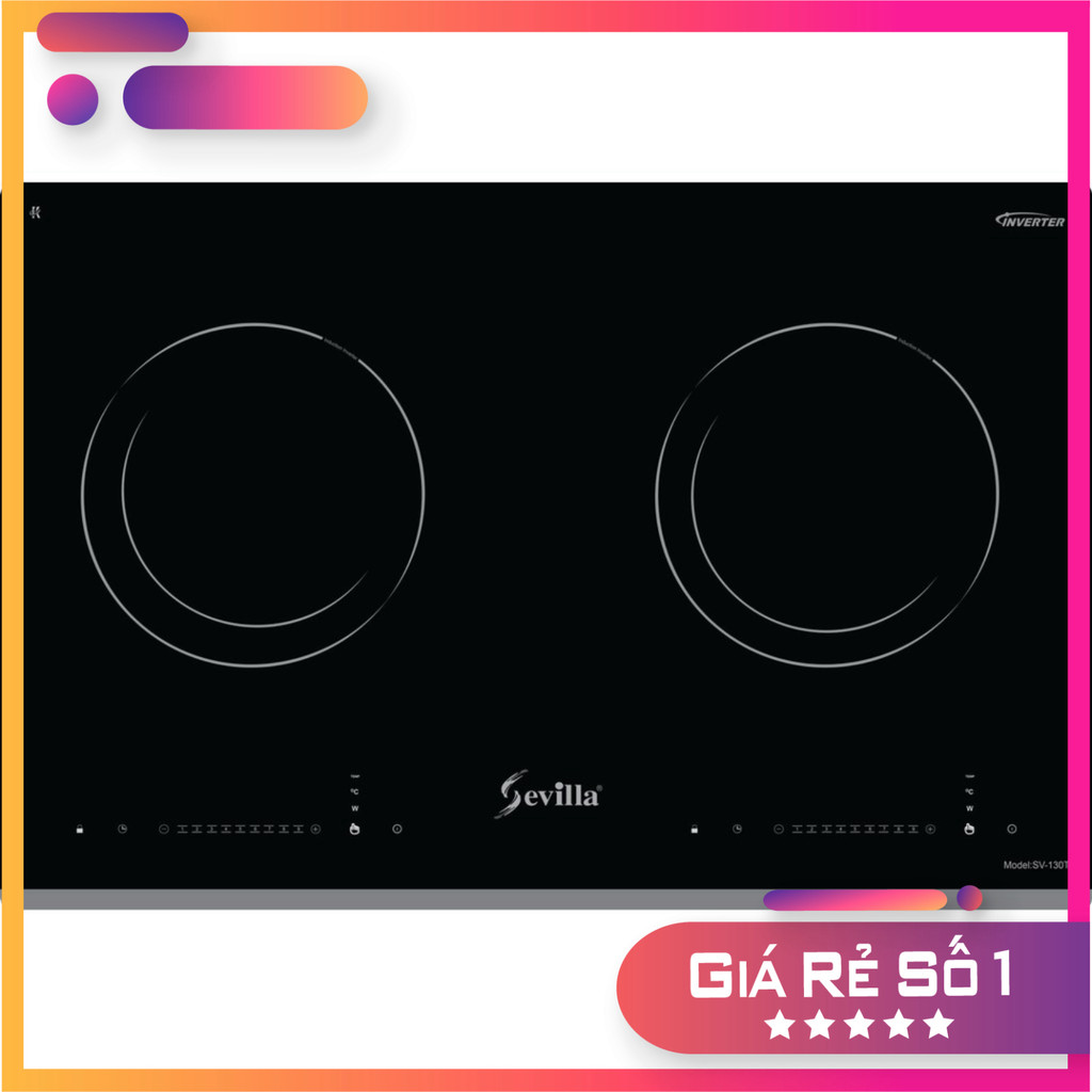 Bếp từ đôi Sevilla SV-130T (Hàng chính hãng)